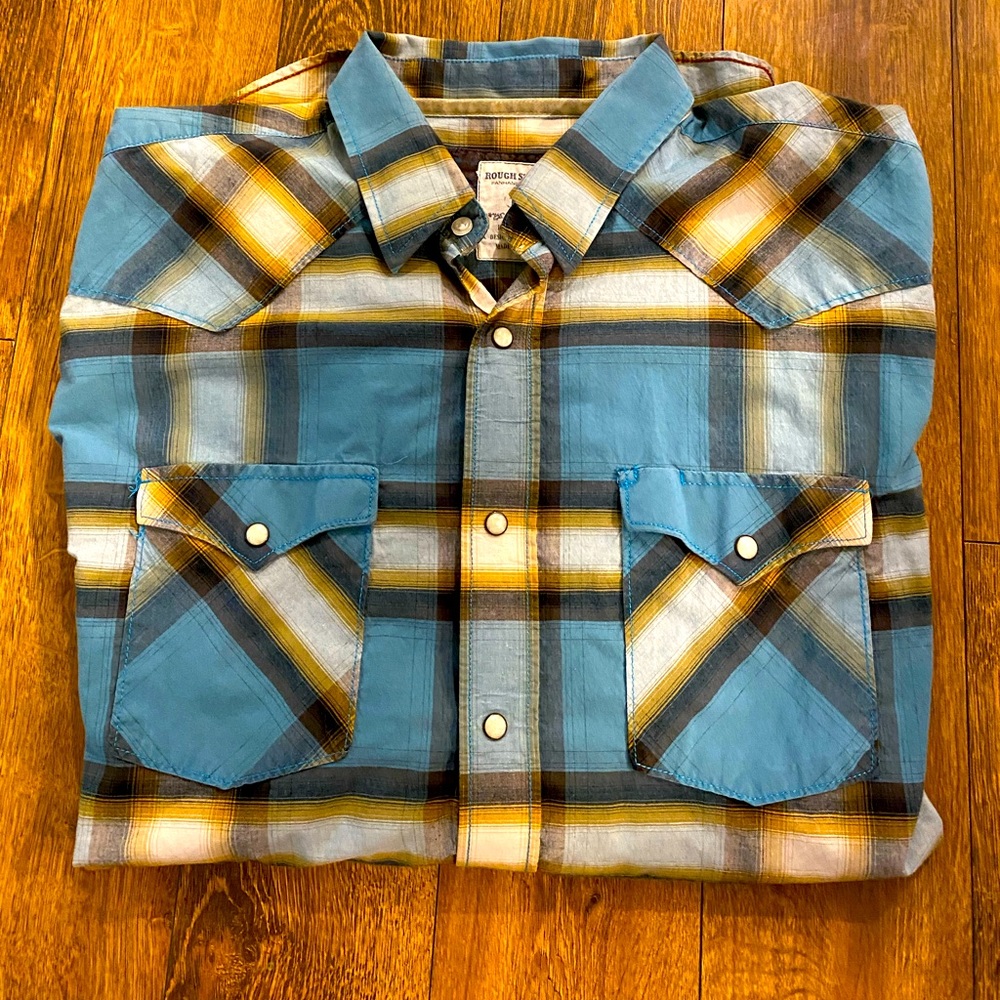 Large Panhandle Slim Pearl Snap Long sleeve shirt